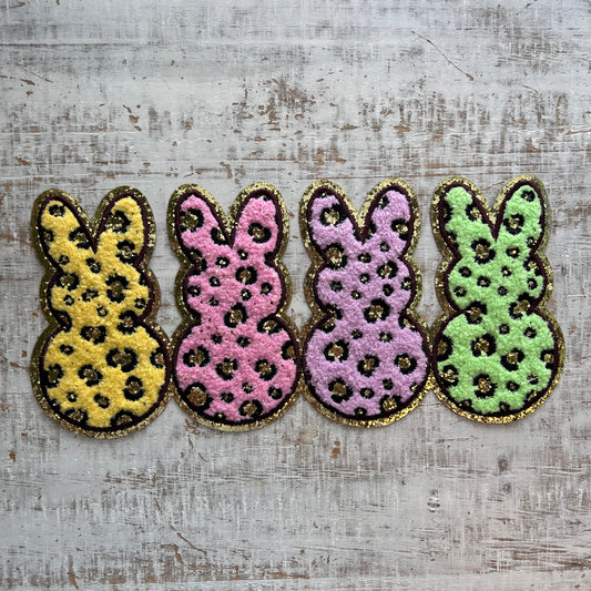 Leopard Peeps Chenille Patch