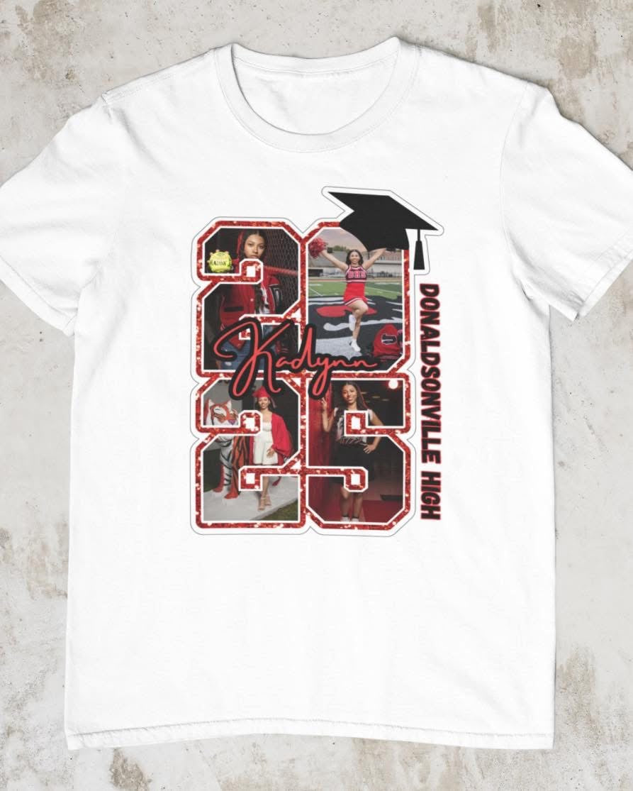 2025 Graduate (Custom Photo Tee)